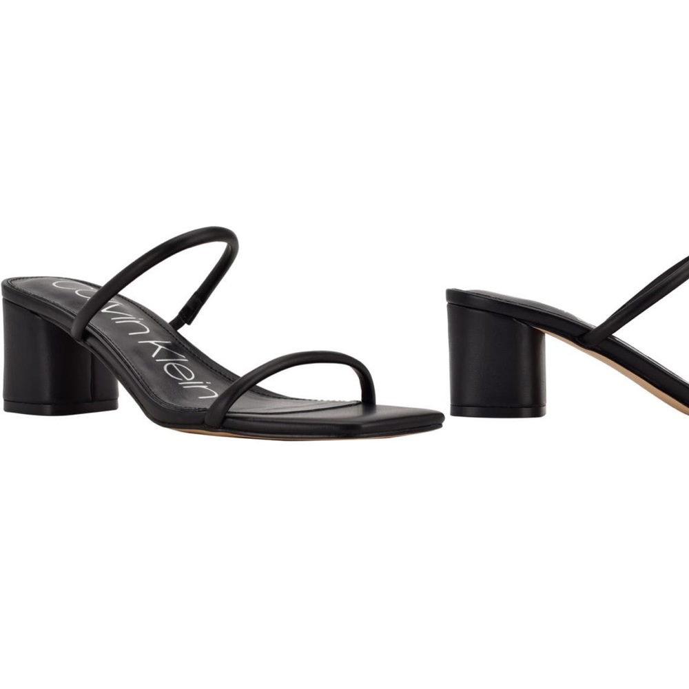 Calvin Klein block heel sandal